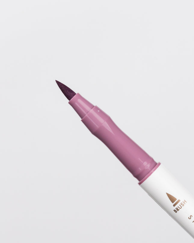 SAILOR Shikiori Marker purple brush tip close up