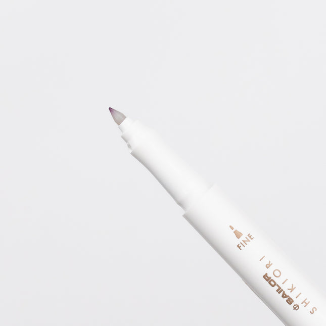 SAILOR Shikiori Marker purple fine tip close up