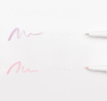 SAILOR Shikiori Marker purple brush tip close up