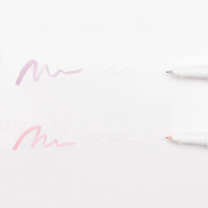 SAILOR Shikiori Marker purple brush tip close up