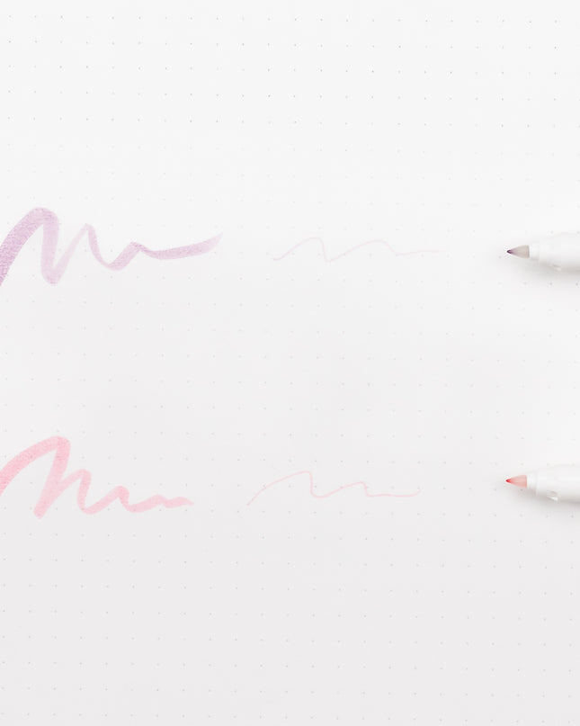 SAILOR Shikiori Marker purple brush tip close up