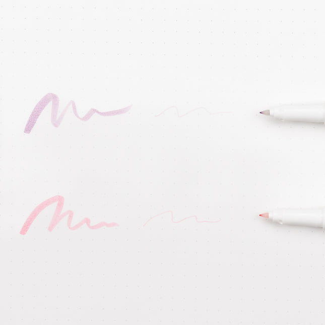 SAILOR Shikiori Marker purple brush tip close up