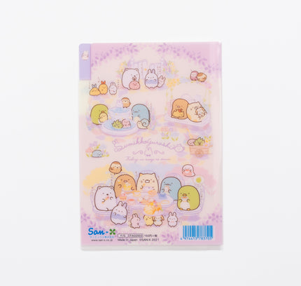 SAN-X Sumikko File pink back