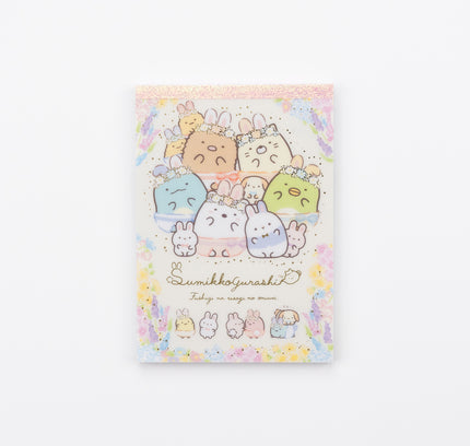 SAN-X Sumikko Memo Pad flower