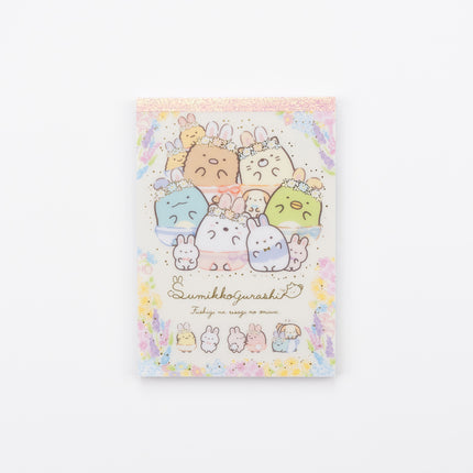 SAN-X Sumikko Memo Pad flower