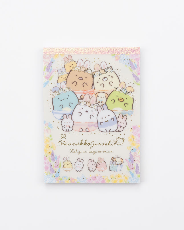 SAN-X Sumikko Memo Pad flower