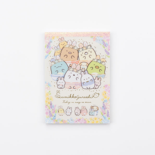 SAN-X Sumikko Memo Pad flower