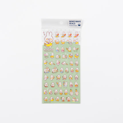 MIND WAVE Sticker Sheet - Rabbit Muuchan