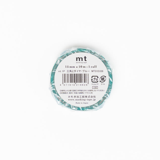 MT Triangle and Blue Diamond Washi Adhesive Tape - ZenPop Japan Stationery Store