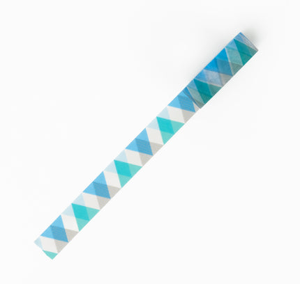 MT Triangle and Blue Diamond Washi Adhesive Tape - ZenPop Japan Stationery Store