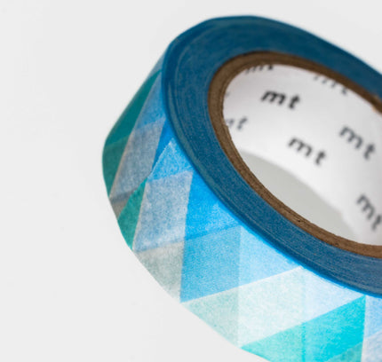 MT Triangle and Blue Diamond Washi Adhesive Tape - ZenPop Japan Stationery Store
