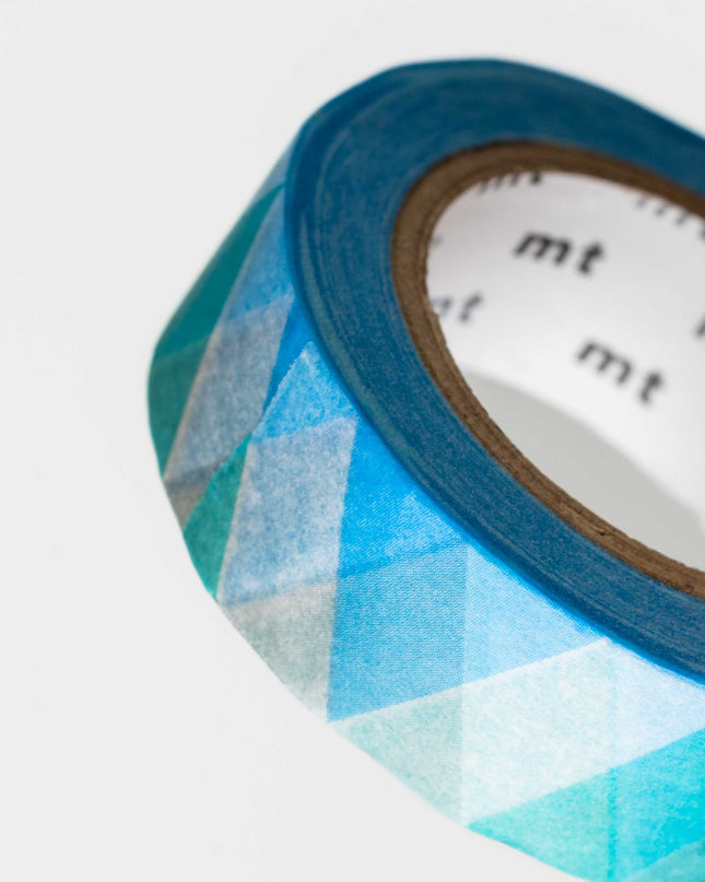 MT Triangle and Blue Diamond Washi Adhesive Tape - ZenPop Japan Stationery Store