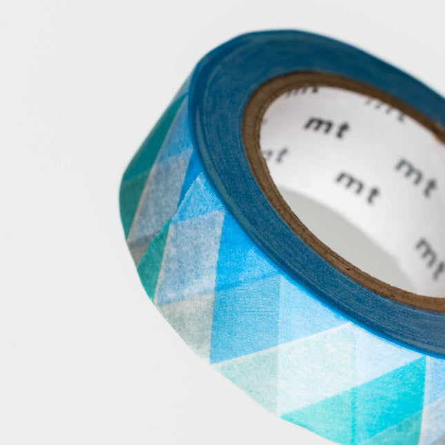 MT Triangle and Blue Diamond Washi Adhesive Tape - ZenPop Japan Stationery Store