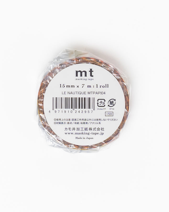 MT × Papier Tigre LE NAUTIQUE Masking Tape - ZenPop Japan Stationery Store