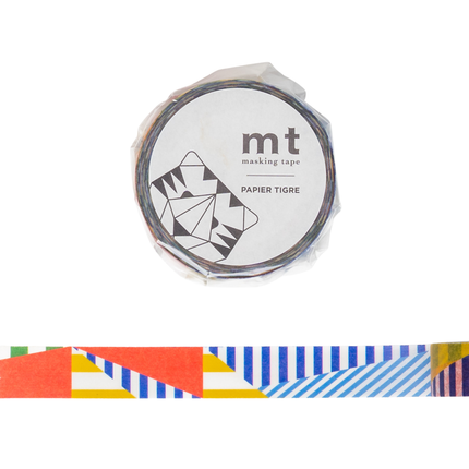 MT × Papier Tigre Masking Tape 15mm - LE NAUTIQUE (MTPAPI04)