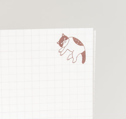 MIDORI A6 Notebook Cat Flyer - ZenPop Japan Stationery Store