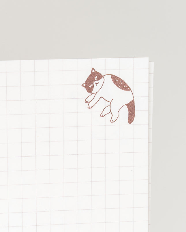 MIDORI A6 Notebook Cat Flyer - ZenPop Japan Stationery Store