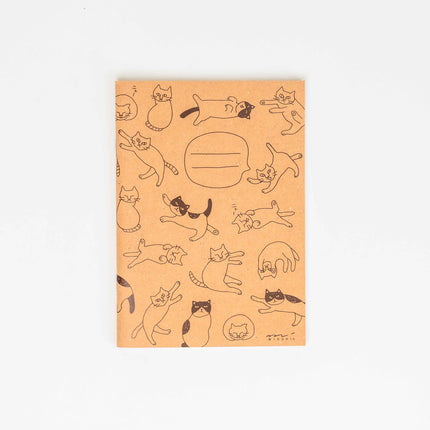MIDORI A6 Notebook Cat Flyer - ZenPop Japan Stationery Store