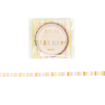 BGM Foil Masking Tape 5mm rainbow collection