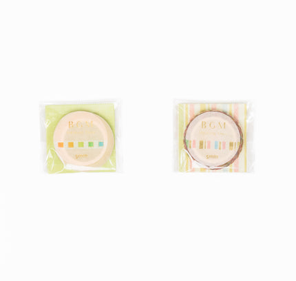 BGM Foil Stamping Masking Tape 5mm - ZenPop Japan Stationery Store