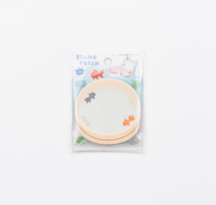 ACTIVE CORPORATION Stand Fusen Sticky Note goldfish