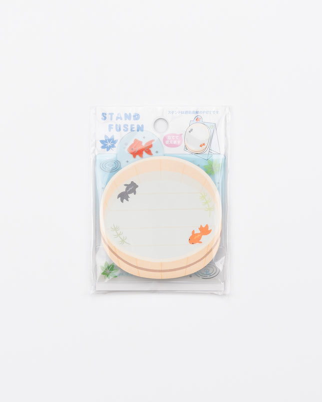 ACTIVE CORPORATION Stand Fusen Sticky Note goldfish