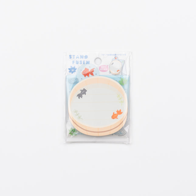 ACTIVE CORPORATION Stand Fusen Sticky Note goldfish