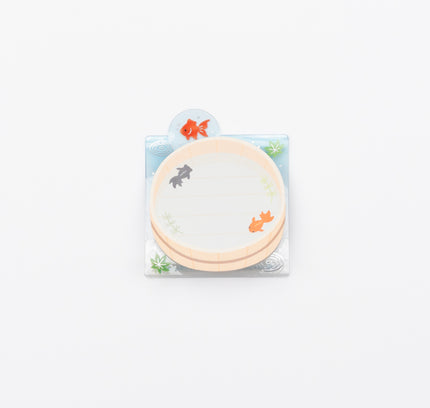 ACTIVE CORPORATION Stand Fusen Sticky Note goldfish stand on desk