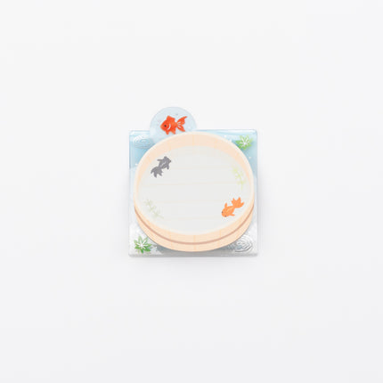 ACTIVE CORPORATION Stand Fusen Sticky Note goldfish stand on desk