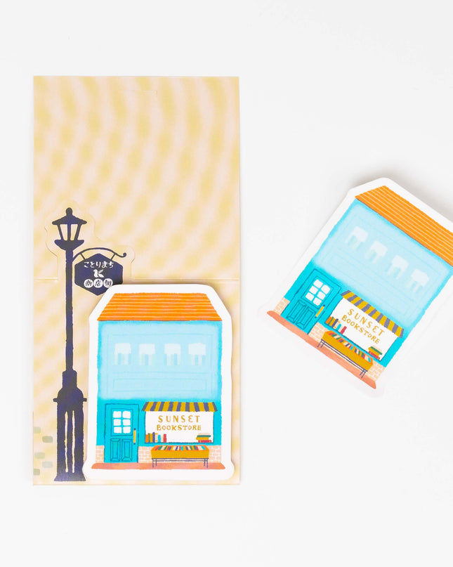 MINDWAVE Kotorimachi Shopping Street Standing Memo - ZenPop Japan Stationery Store