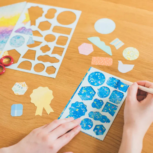 KING JIM Masking Tape Book - Postcard Size