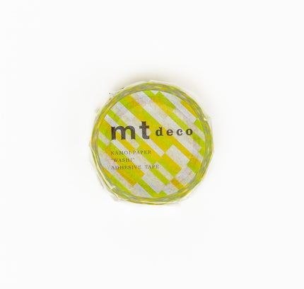MT Block Stripes Washi Adhesive Tape - ZenPop Japan Stationery Store