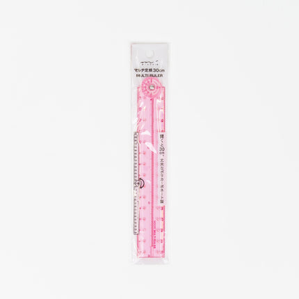 MIDORI Pastel Foldable Ruler 30cm - ZenPop Japan Stationery Store