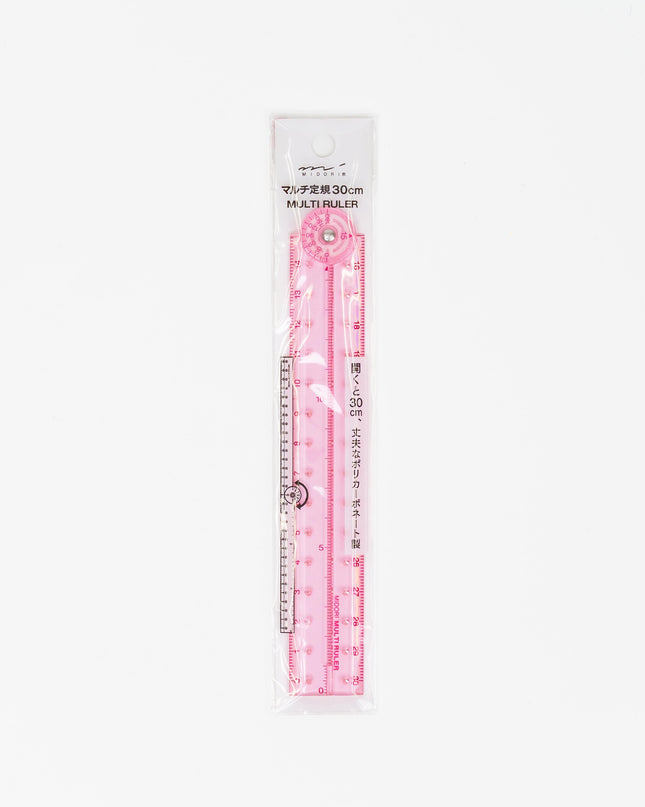 MIDORI Pastel Foldable Ruler 30cm - ZenPop Japan Stationery Store
