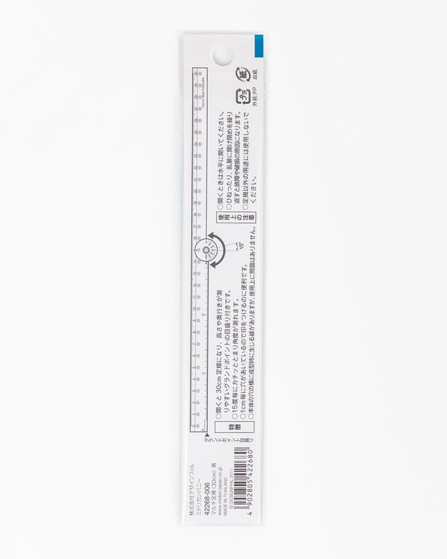 MIDORI Pastel Foldable Ruler 30cm - ZenPop Japan Stationery Store
