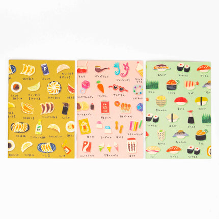 TANTAN Delicious Shopping Street Note Book - ZenPop Japan Stationery Store
