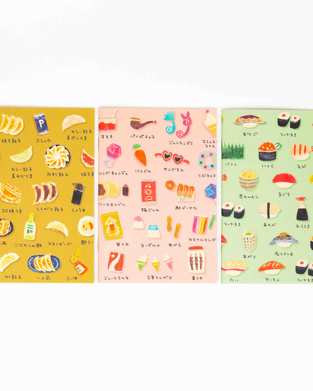 TANTAN Delicious Shopping Street Note Book - ZenPop Japan Stationery Store