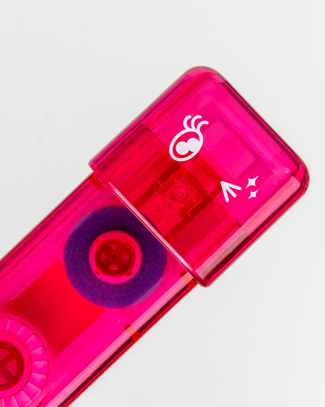 NICHIBAN tenori Ichioshi Adhesive Tape red close up on cute cap