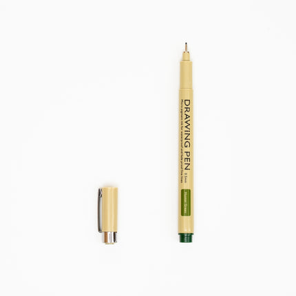 KOKUYO Drawing Pen 0.5mm (KE-SP7) - Hunter Green