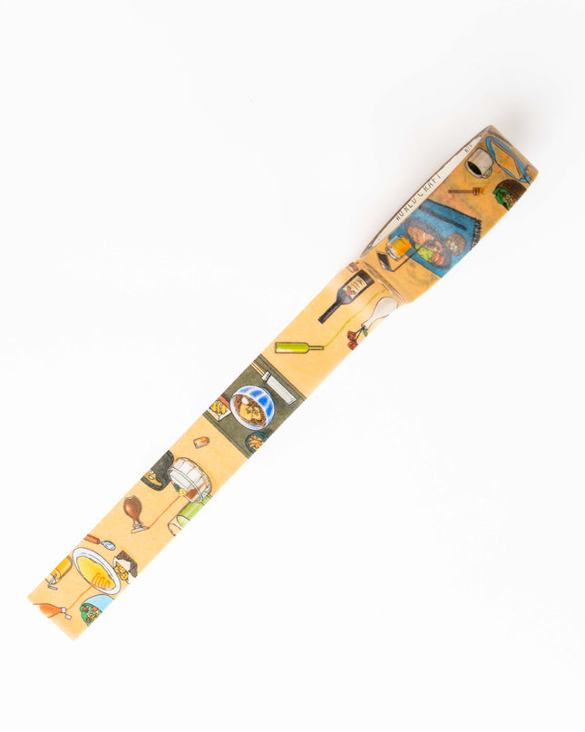 WORLD CRAFT Vertical Masking Tape 15mm - ZenPop Japan Stationery Store