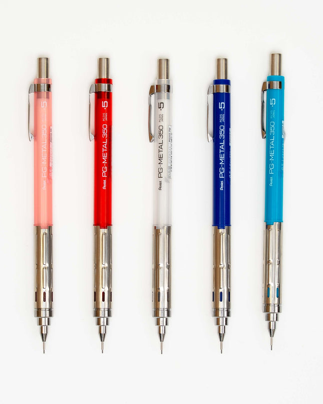 PENTEL PG-METAL350 Mechanical Pencil - ZenPop Japan Stationery Store