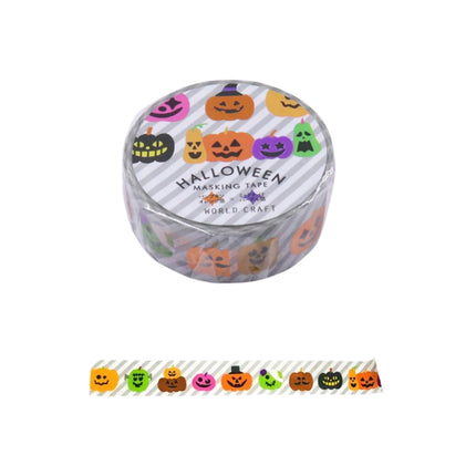 WORLD CRAFT Masking Tape 15mm - PUMPKIN