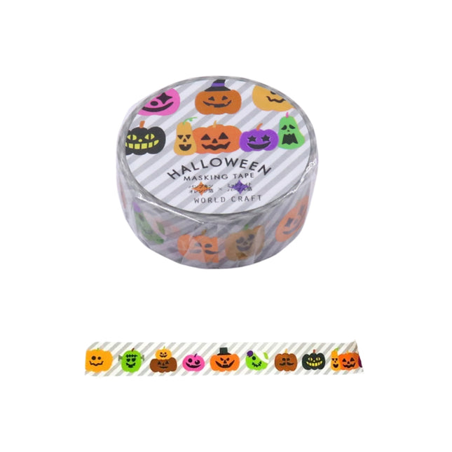 WORLD CRAFT Masking Tape 15mm - PUMPKIN