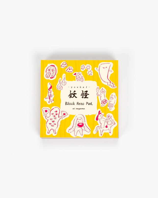 ORIENTAL BERRY Bakekomono Memo Pad front