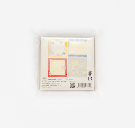 ORIENTAL BERRY Bakekomono Memo Pad back