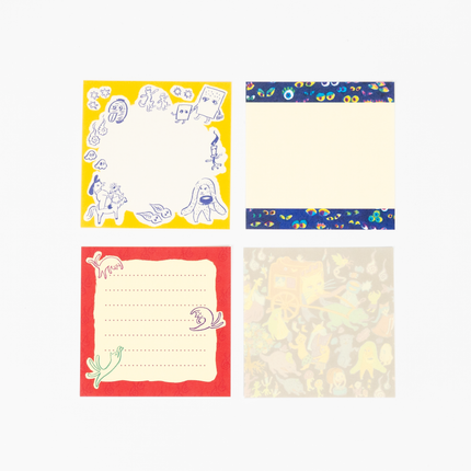 ORIENTAL BERRY Bakekomono Memo Pad inside