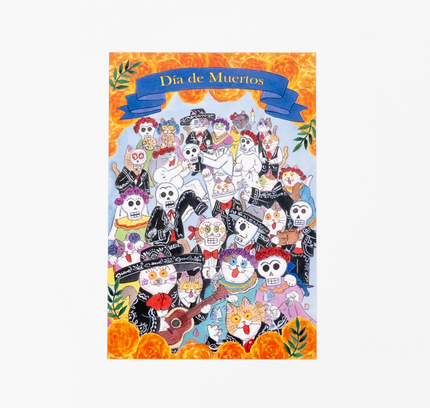 PAPIER PLATZ Halloween Postcard