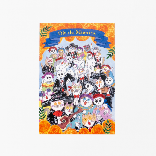 PAPIER PLATZ Halloween Postcard