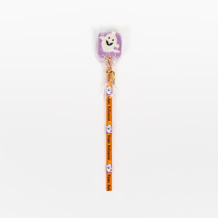 AS-1 Halloween Pencil with Eraser ghost
