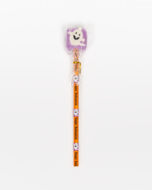 AS-1 Halloween Pencil with Eraser ghost